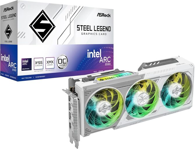 Intel ARC B580 - Pierwsze niereferencyjne karty graficzne od ASRock to serie Challanger OC oraz Steel Legend OC [3]