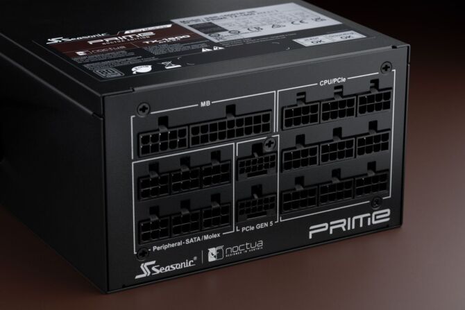 Seasonic PRIME TX-1600 Noctua Edition - cichy zasilacz o dużej mocy, który oferuje modularną konstrukcję i certyfikat 80 PLUS Titanium [7]
