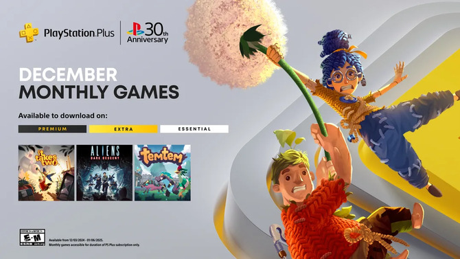 PlayStation Plus Essential - Sony ujawniło ofertę na grudzień. W pakiecie hitowa kooperacyjna gra od Hazelight Studios [4]