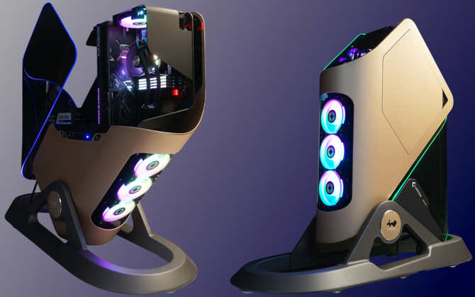 InWin Infinite 11. generacji - premiera futurystycznej obudowy komputerowej klasy premium w iście kosmicznej cenie [2]