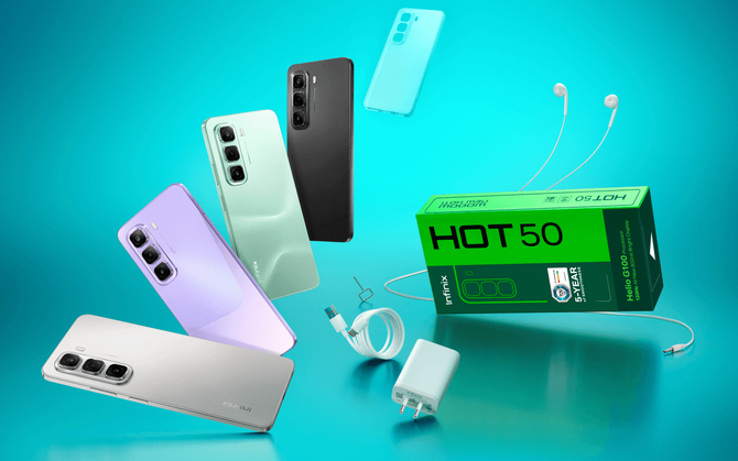 Nowe smartfony z serii Infinix HOT 50 już dostępne. Sprawdź, czy warto się nimi zainteresować [1]