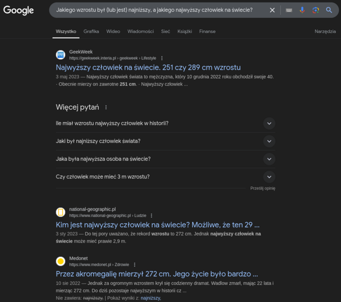 ChatGPT staje się wyszukiwarką internetową. Darmowy rywal dla Google, który ma znacznie większe możliwości [6]
