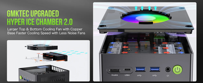 GMKtec NucBox K11 to mini PC z AMD Ryzen 9 8945HS, portem OCuLink i 32 GB RAM. Spore możliwości i dobre ceny [4]