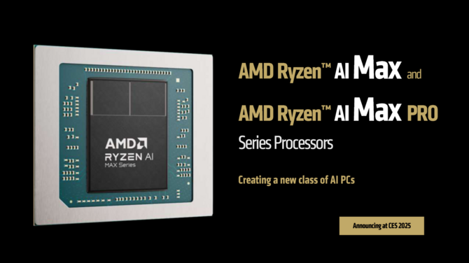 AMD Ryzen AI Max+ 395, Ryzen AI Max 390,  Ryzen AI Max 385, Ryzen AI Max PRO 380 - Oficjalna zapowiedź procesorów Strix Halo [3]