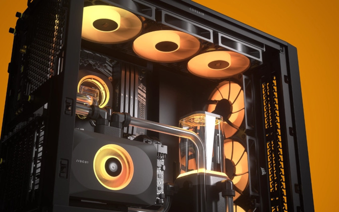 Corsair FRAME 4000D - premiera modularnej obudowy PC na targach CES 2025. Otrzymamy regulowane szyny wentylatorów [1]