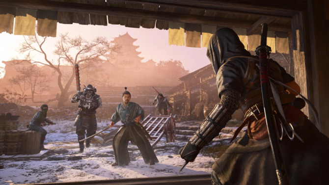 Assassin's Creed Shadows - gameplay przedstawiający bardziej rozbudowany parkour w grze [2]