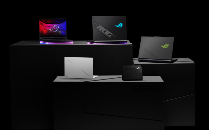 ASUS ROG Strix SCAR, ROG Strix G, ROG Zephyrus oraz ROG Flow Z13 - Specyfikacja laptopów z NVIDIA GeForce RTX 5000 [1]