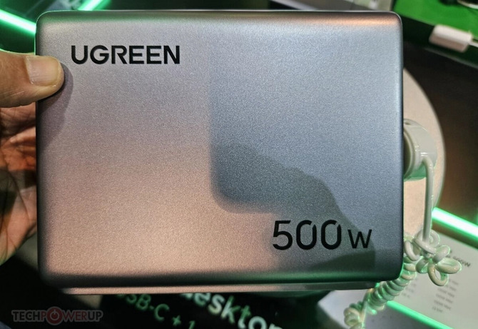 UGREEN prezentuje NASync AI NAS oraz ładowarkę o mocy 500 W dla laptopów i smartfonów na targach CES 2025 [7]
