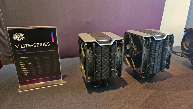 Cooler Master prezentuje nowe chłodzenia dla procesorów i kart graficznych. Niektóre mają bardzo interesujący wygląd [3]