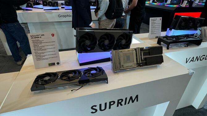 Karty graficzne MSI SUPRIM, Vanguard, Gaming oraz Ventus z układami graficznymi NVIDIA GeForce RTX 5000 [10]