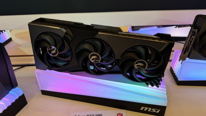 Karty graficzne MSI SUPRIM, Vanguard, Gaming oraz Ventus z układami graficznymi NVIDIA GeForce RTX 5000 [17]