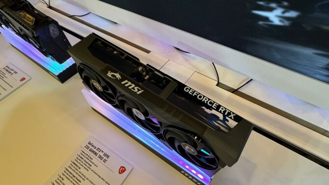 Karty graficzne MSI SUPRIM, Vanguard, Gaming oraz Ventus z układami graficznymi NVIDIA GeForce RTX 5000 [22]