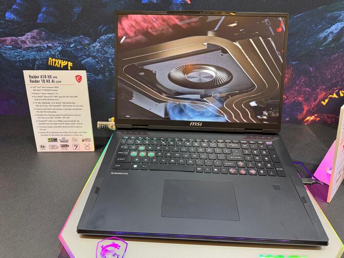 Laptopy MSI z procesorami Intel Arrow Lake-HX, AMD Fire Range oraz układami NVIDIA GeForce RTX 5000 [6]
