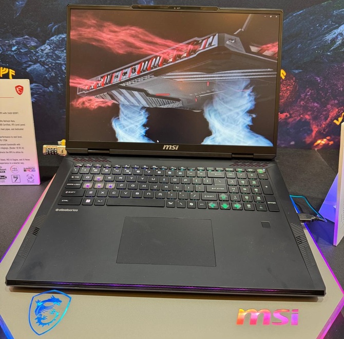 Laptopy MSI z procesorami Intel Arrow Lake-HX, AMD Fire Range oraz układami NVIDIA GeForce RTX 5000 [7]