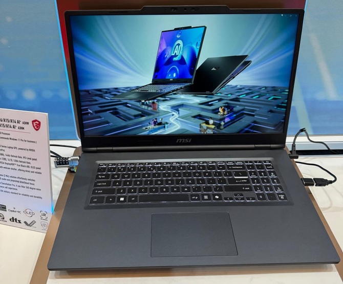 Laptopy MSI z procesorami Intel Arrow Lake-HX, AMD Fire Range oraz układami NVIDIA GeForce RTX 5000 [11]