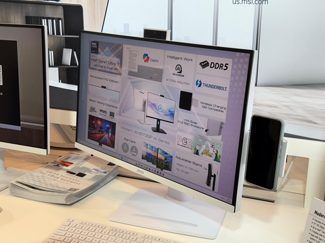 Monitory MSI MPG 322URX, MPG 272URX, MPG 272QR X50 oraz komputer MEG Vision X AI z pełną prezentacją na targach CES 2025 [nc1]