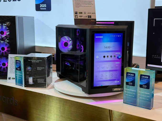 Monitory MSI MPG 322URX, MPG 272URX, MPG 272QR X50 oraz komputer MEG Vision X AI z pełną prezentacją na targach CES 2025 [nc1]