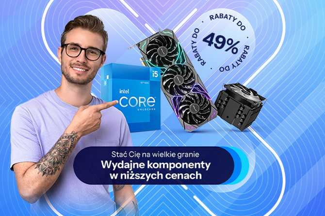 Dobra promocja na procesory, karty graficzne, pamięci RAM, dyski SSD i zasilacze. W x-kom taniej kupisz także sprzęt biurowy [nc1]