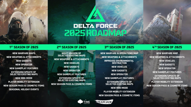 Delta Force - po niezłej premierze sieciowa strzelanka przedstawia rozbudowane plany rozwoju w 2025 roku [2]