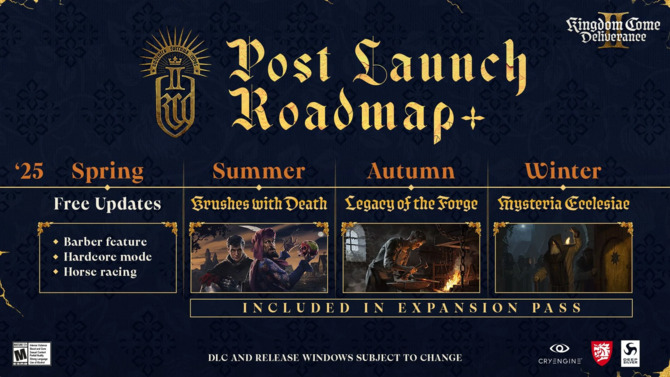 Kingdom Come: Deliverance II - Warhorse Studios nie traci czasu. Dostaliśmy już wstępny plan rozwoju gry w 2025 roku [2]