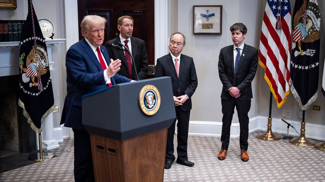 Donald Trump i duże firmy technologiczne ogłaszają powstanie Stargate. Celem jest stworzenie superinteligencji [1]