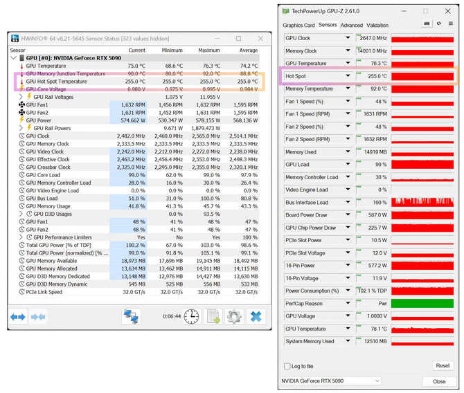 NVIDIA GeForce RTX 5000 - Karty graficzne Blackwell zostały pozbawione sensorów dla pomiarów temperatury Hot Spot [2]