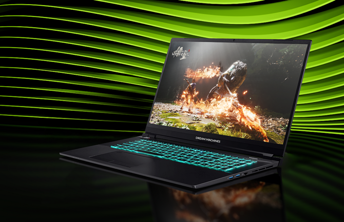 Dream Machines RT5090 oraz RT5080 - Topowe laptopy do gier z AMD Ryzen 9 9955HX3D oraz GeForce RTX 5090 i RTX 5080 [1]