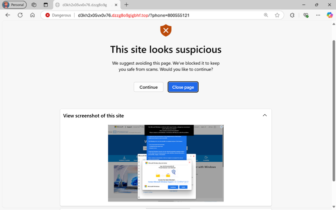 Microsoft Edge chce nas chronić przed atakami scareware. Pomoże w tym model AI, który działa lokalnie na PC z Windowsem [3]