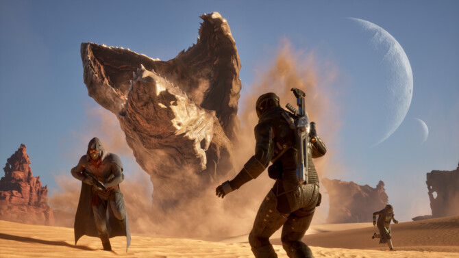 Dune: Awakening - deweloperzy dzielą się efektownymi ujęciami z gry. Arrakis napędzane Unreal Engine 5 [2]