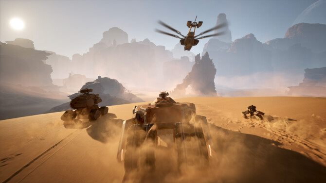 Dune: Awakening - deweloperzy dzielą się efektownymi ujęciami z gry. Arrakis napędzane Unreal Engine 5 [3]