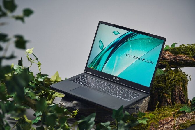 MSI Commercial 14H - energooszczędny laptop MSI dla biznesu z procesorem Intel Core i technologią vPro [1]