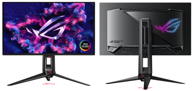 ASUS ROG Swift OLED PG27UCDM - monitor 4K QD-OLED z DisplayPort 2.1 UHBR20 trafia do sprzedaży. Znamy polską cenę [2]