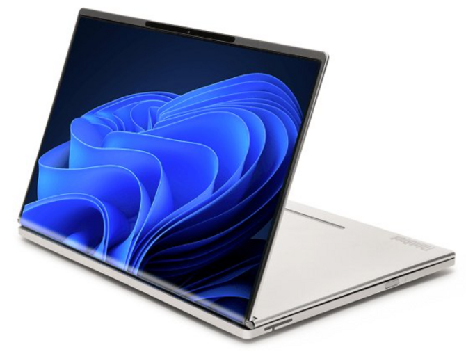 Lenovo ThinkBook Flip AI PC - Firma planuje premierę kolejnego nietypowego laptopa, tym razem z elastycznym ekranem OLED [1]