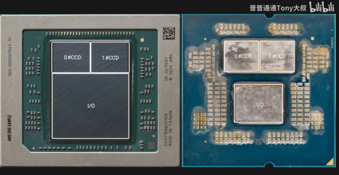 AMD Ryzen AI Max+ 395 z Radeon 8060S - Pierwsze zdjęcia przedstawiają rzeczywisty wygląd topowego układu Strix Halo [2]