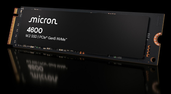 Micron 4600 - zaprezentowano nowy dysk SSD korzystający ze złącza PCIe 5.0. Jego grupą docelową są profejsonaliści i gracze [1]