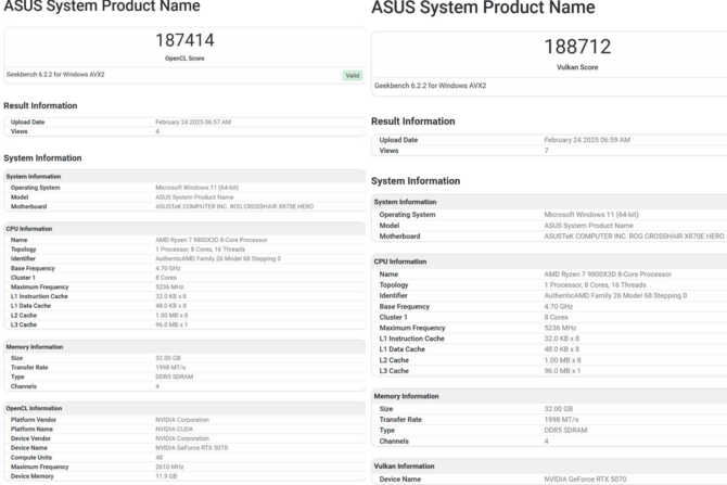 NVIDIA GeForce RTX 5070 - potwierdza się wydajność na poziomie układu RTX 4070 SUPER. Pierwsze testy nie napawają optymizmem [2]