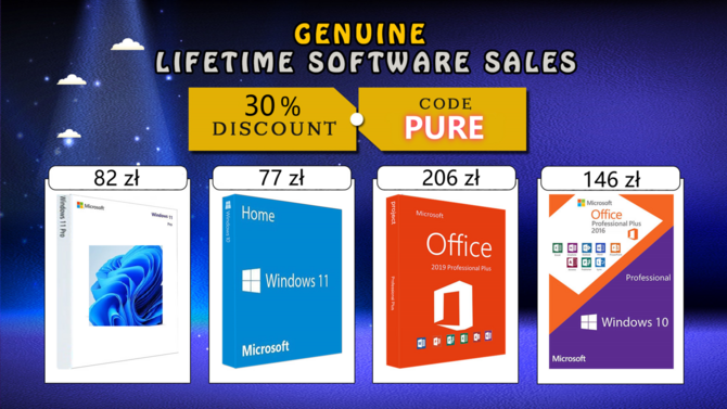 Tanie licencje Windows 11, Windows 10 i Microsoft Office. W niepewnych czasach, mało jest rzeczy pewnych, jak ta promocja [1]