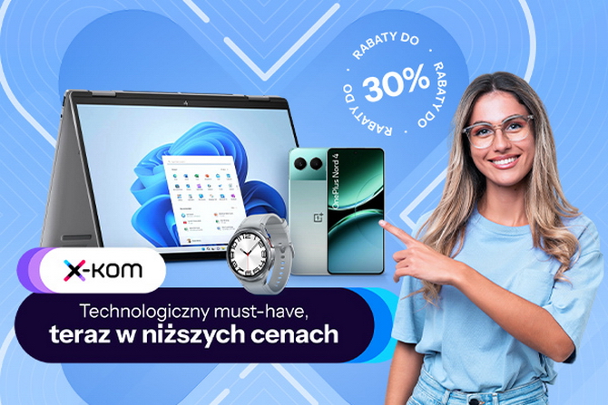 Tańsze komputery z kartami GeForce RTX, laptopy i smartfiony. W sklepach x-kom wykorzystasz także bon dla nauczyciela [nc1]