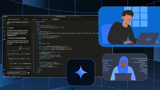 Google prezentuje Gemini Code Assist. Pomoc w programowaniu dla każdego dostępna niemalże za darmo [1]