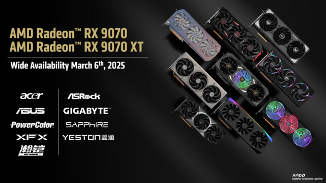 AMD Radeon RX 9070 XT oraz Radeon RX 9070 - Specyfikacja, cena i wydajność kart graficznych RDNA 4 [9]