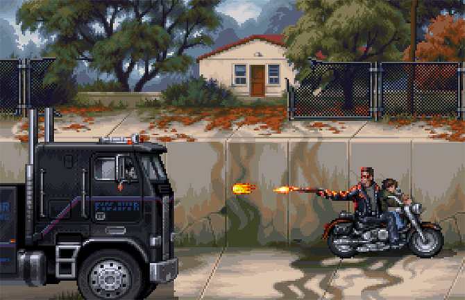 Terminator 2D: No Fate - zapowiedź oldschoolowej gry platformowej. Odtworzymy kultowe sceny z filmu w retro oprawie [2]
