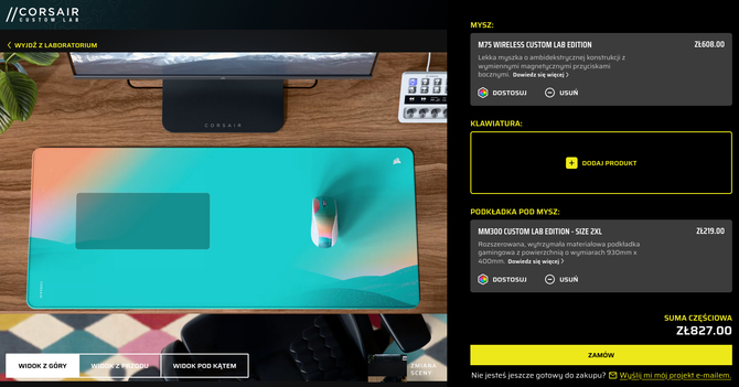 Corsair Custom Lab wkracza do Polski. Nadeszły personalizowane akcesoria komputerowe, które dostosujesz przed zakupem [5]