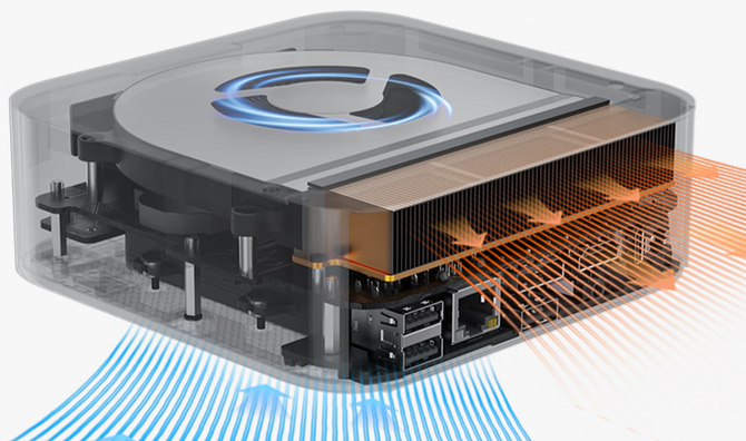 Beelink SER8 Pro - ulepszony mini PC z AMD Ryzen 7 8845HS i 32 GB RAM. Dwa gniazda M.2 na SSD, metalowa obudowa i Wi-Fi 6 [3]