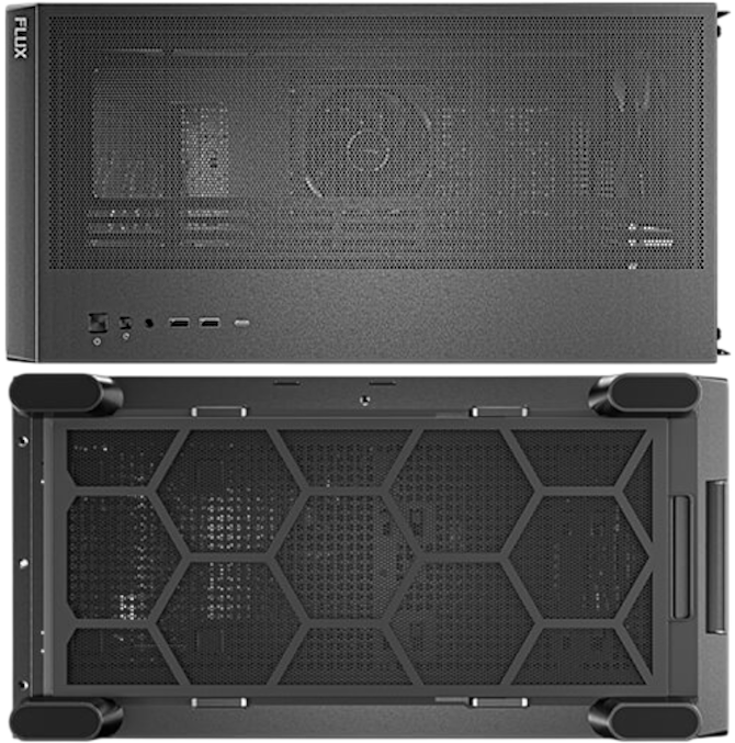 Antec FLUX SE - obudowa Mid Tower z drewnianym akcentem, która oferuje 5 wentylatorów i wygłuszające panele boczne [11]