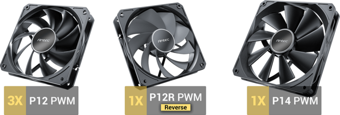 Antec FLUX SE - obudowa Mid Tower z drewnianym akcentem, która oferuje 5 wentylatorów i wygłuszające panele boczne [4]