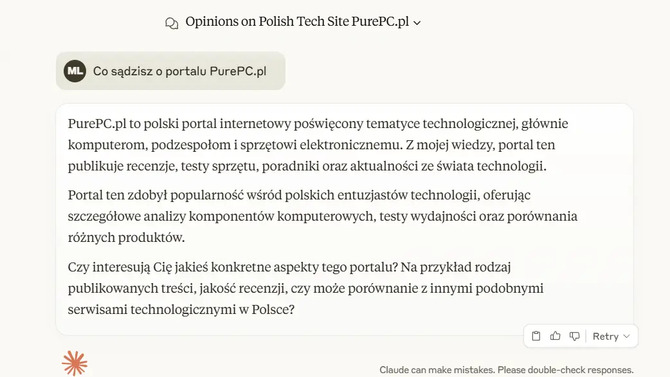 Anthropic Claude zyskał dostęp do internetu. Nowa funkcja zwiększa użyteczność AI w codziennych zastosowaniach [2]