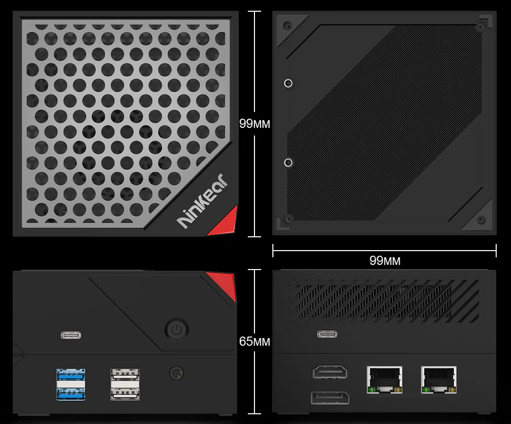 Ninkear MBOX 8 Pro - modularny mini PC z AMD Ryzen 7 8845HS