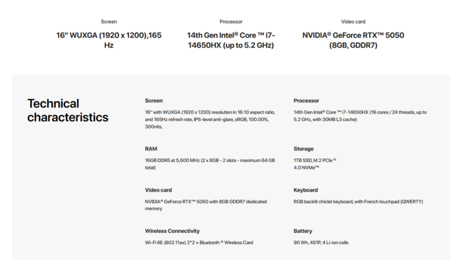 NVIDIA GeForce RTX 5060 Laptop GPU i GeForce RTX 5050 Laptop GPU ujawnione w notebooku ASUS TUF Gaming F16 [4]