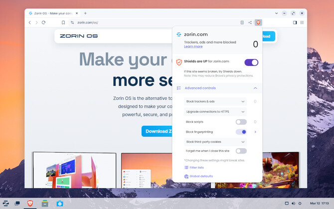 Zorin OS 17.3 już dostępny. Dystrybucja porzuca Firefoksa, dodaje nowe funkcje i wsparcie dla układów NVIDIA GeForce RTX z serii 50 [3]