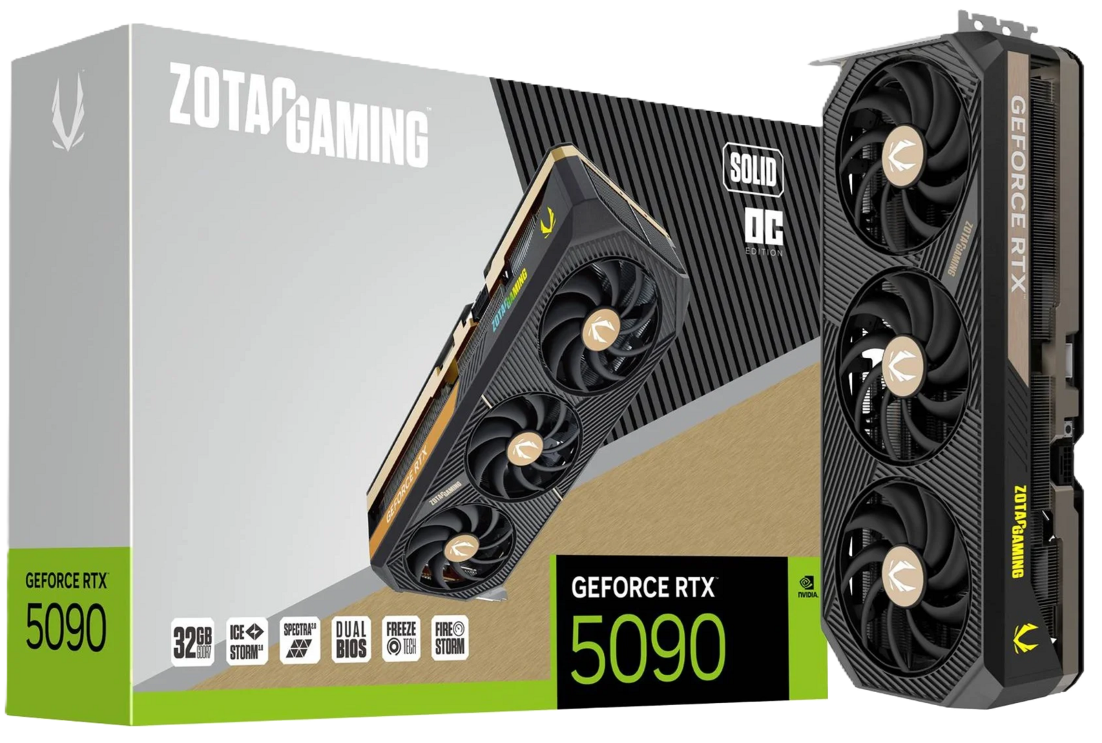 ZOTAC GeForce RTX 5090 SOLID OC dostępny także w wersji ze